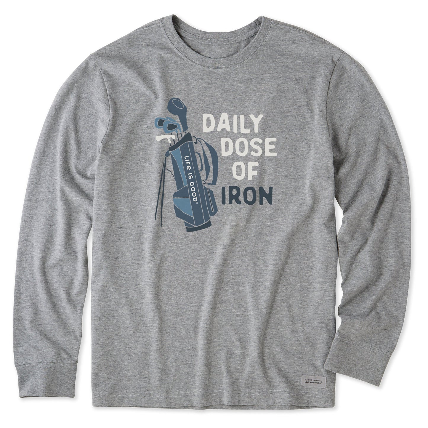 Men's Daily Dose of Iron Clubs Long Sleeve Crusher Tee