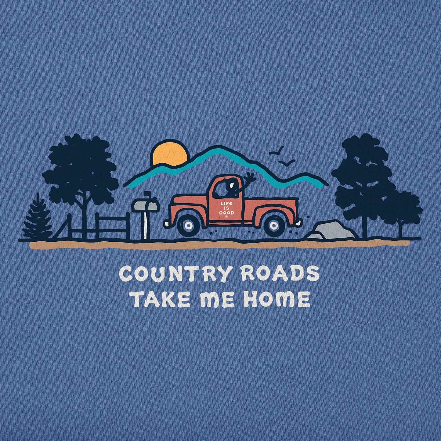 Women's Country Roads Vista Short Sleeve Crusher Tee