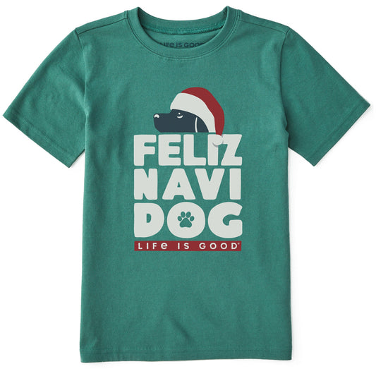 Kids Feliz Navi-Dog Short Sleeve Crusher Tee