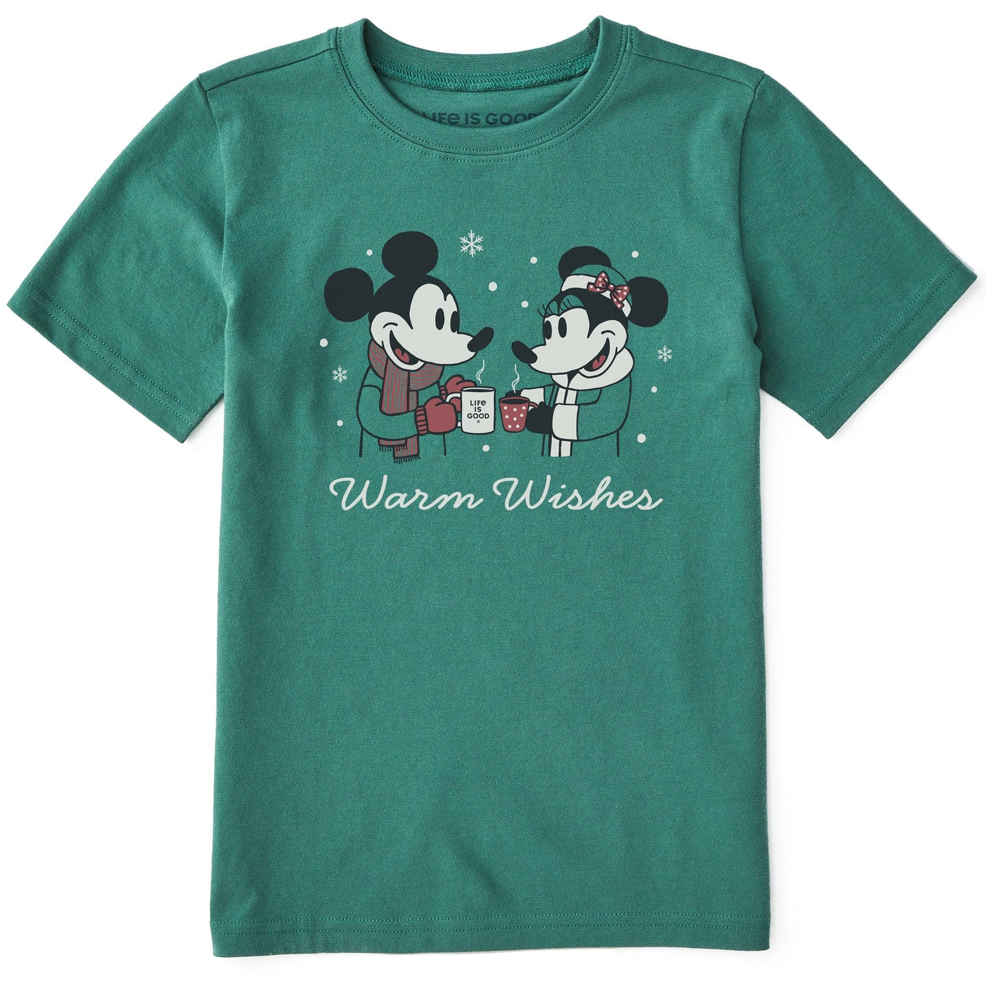 Kids Warm Wishes Short Sleeve Crusher Tee