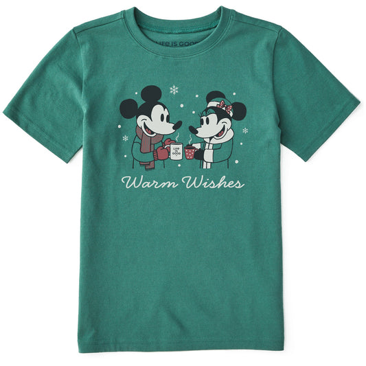 Kids Warm Wishes Short Sleeve Crusher Tee