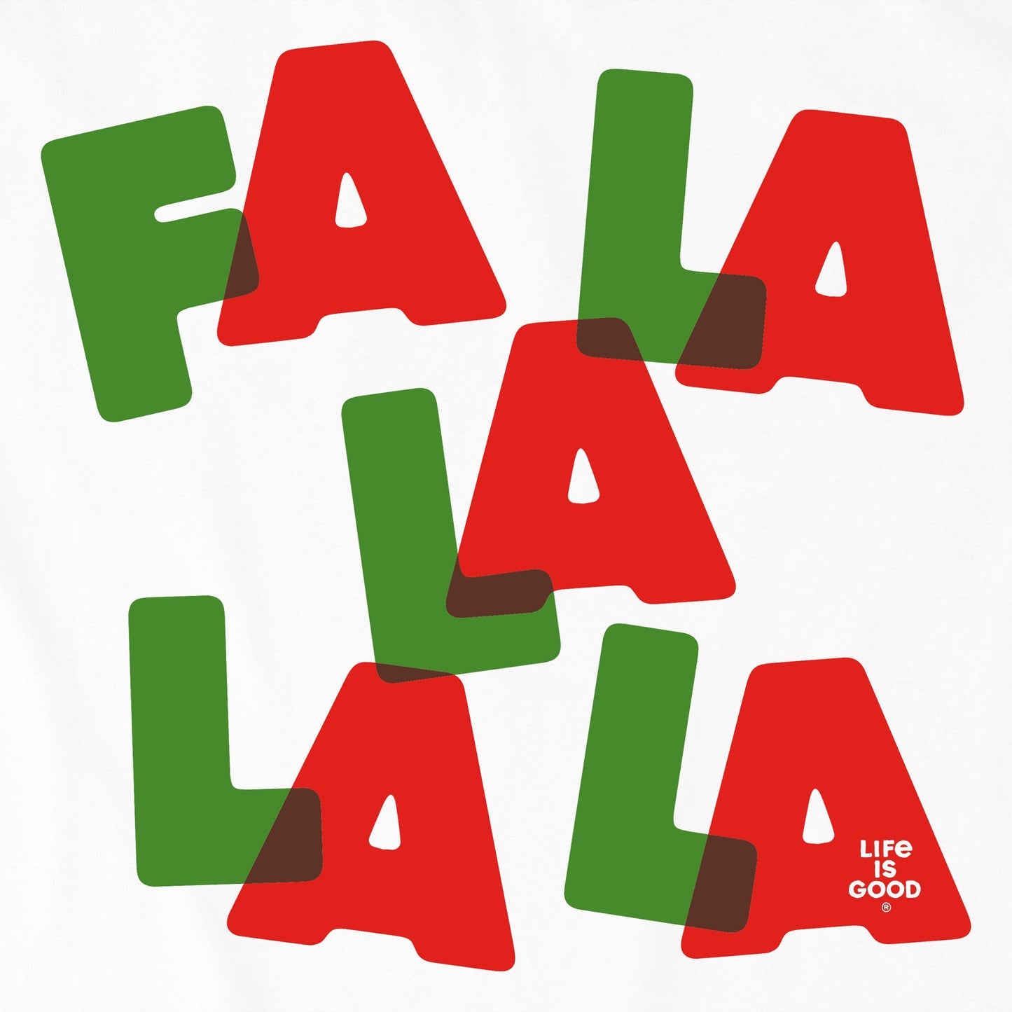 Kids Fa La La Long Sleeve Crusher Tee