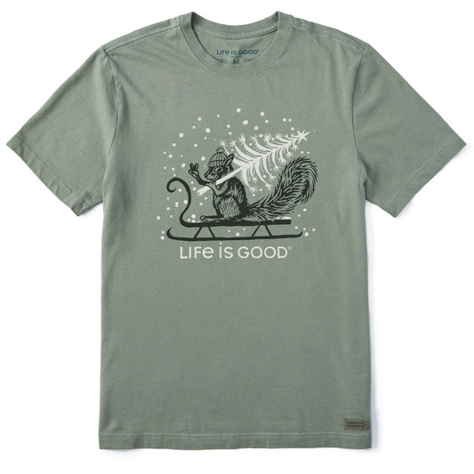 Men's Squirrel Tree Short Sleeve Crusher Tee