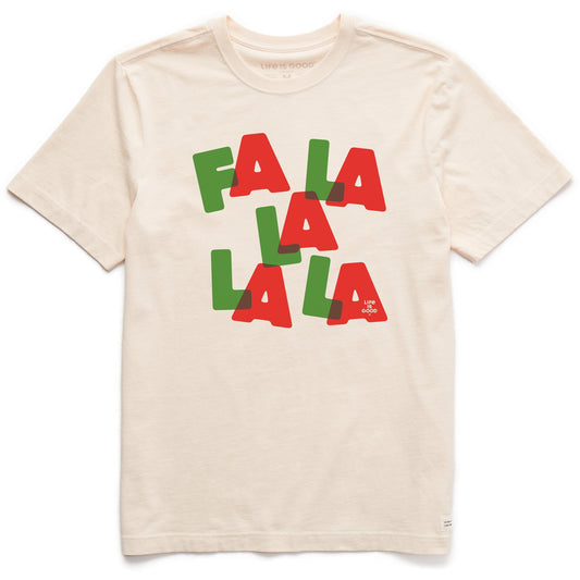 Men's Fa La La Short Sleeve Crusher Tee