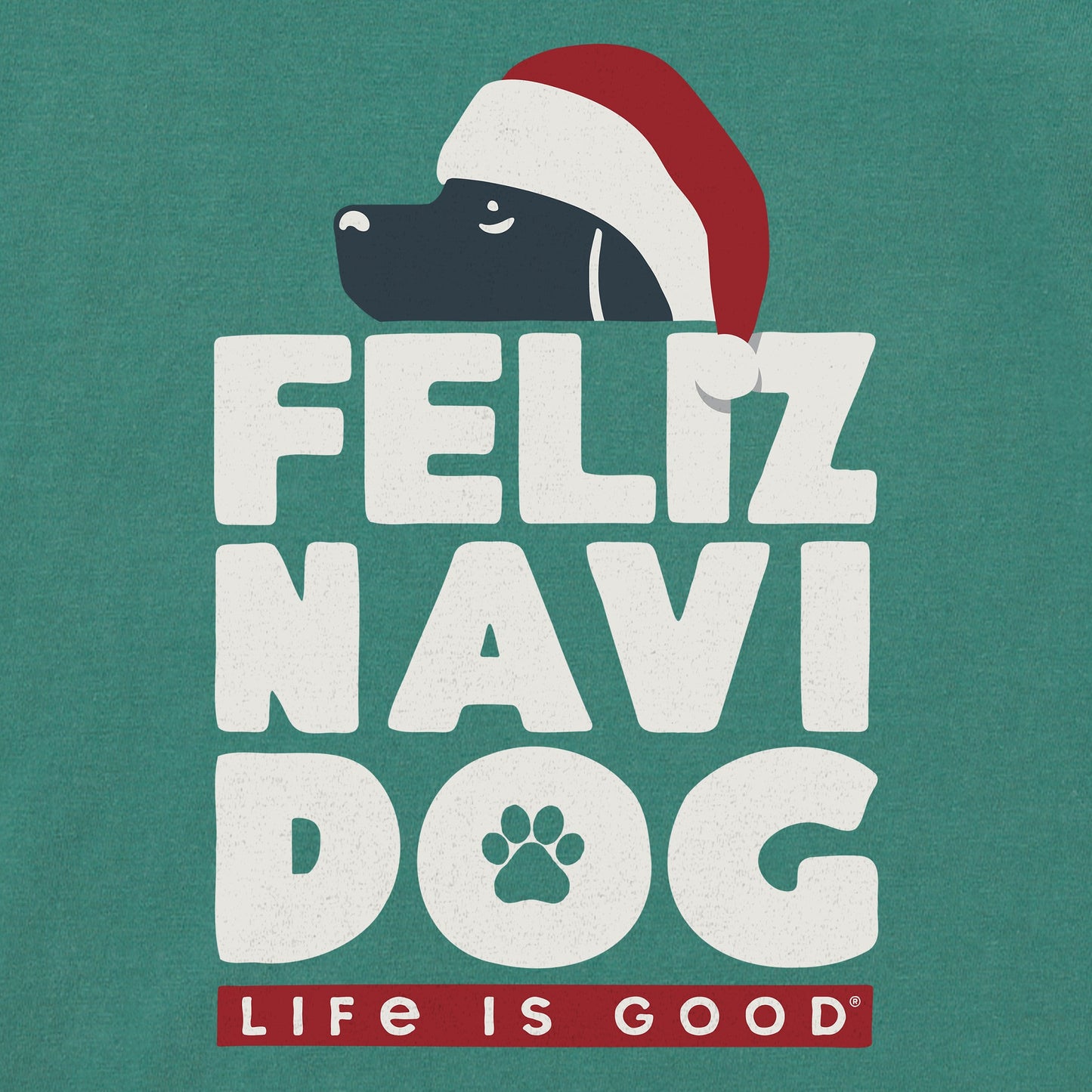 Women's Feliz Navi-Dog Long Sleeve Crusher Tee