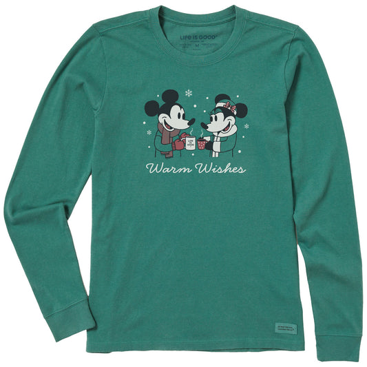 Women's Warm Wishes Long Sleeve Crusher Tee