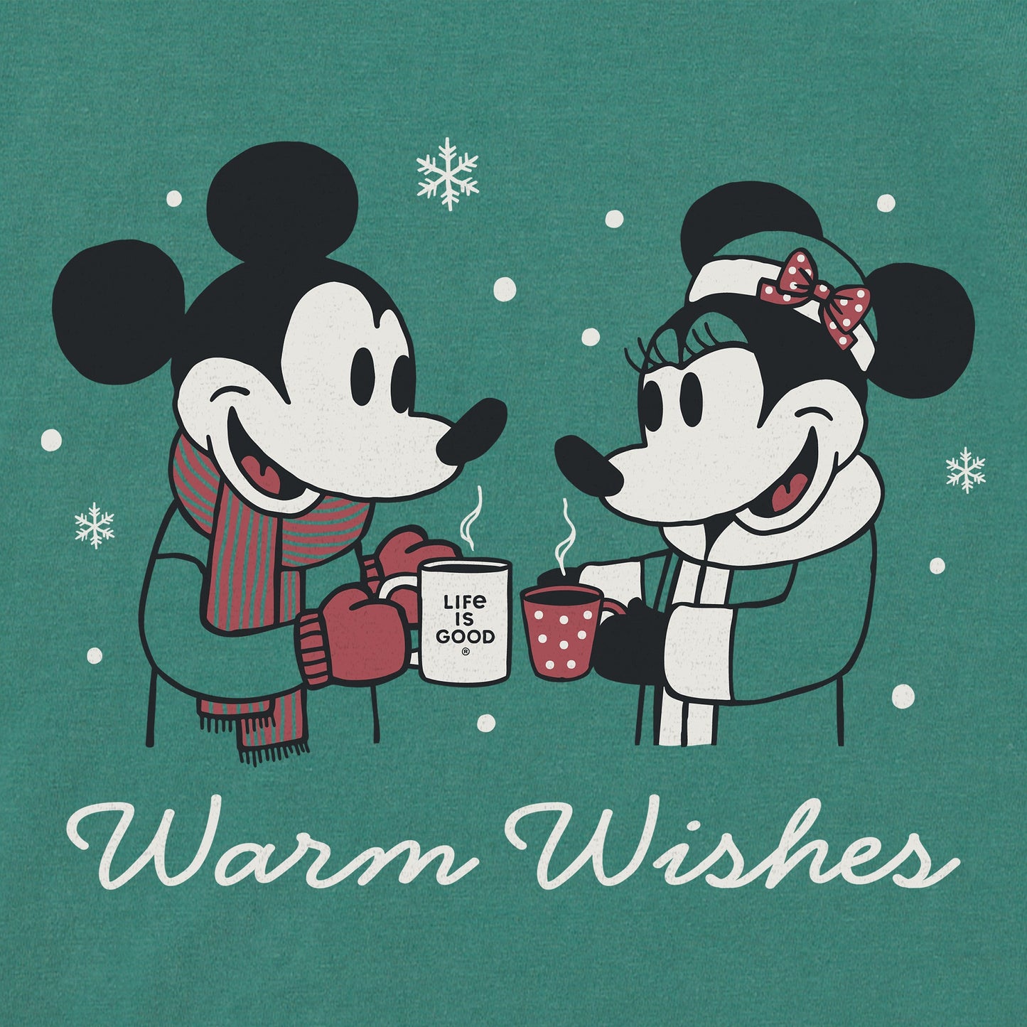 Women's Warm Wishes Long Sleeve Crusher Tee