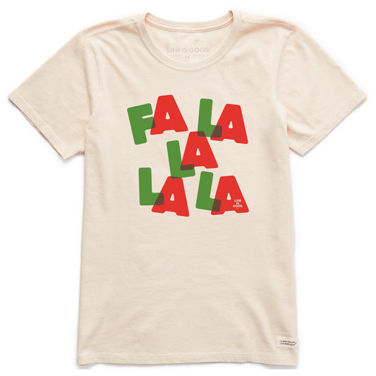 Women's Fa La La Short Sleeve Crusher Tee