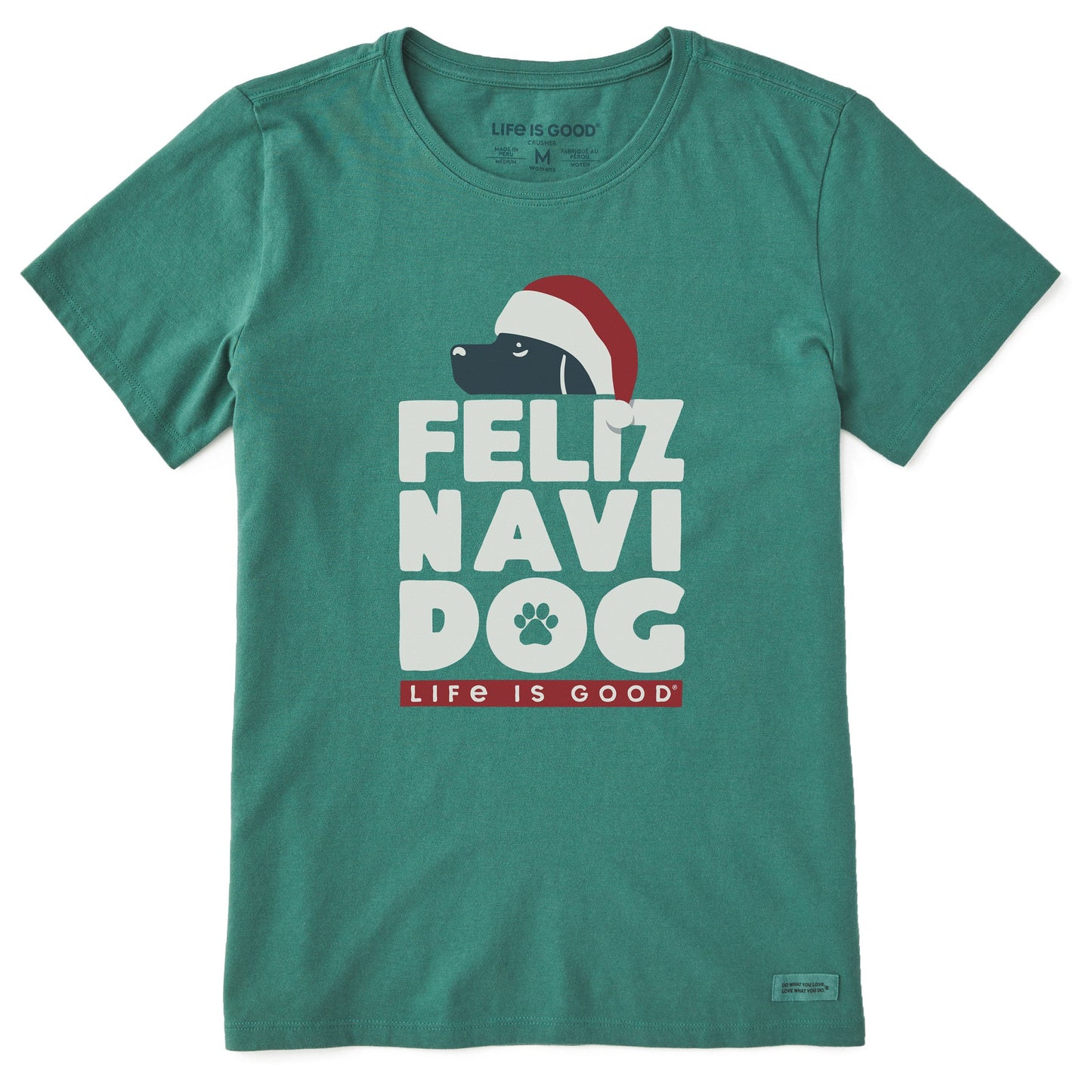 Women's Feliz Navi-Dog Short Sleeve Crusher Tee