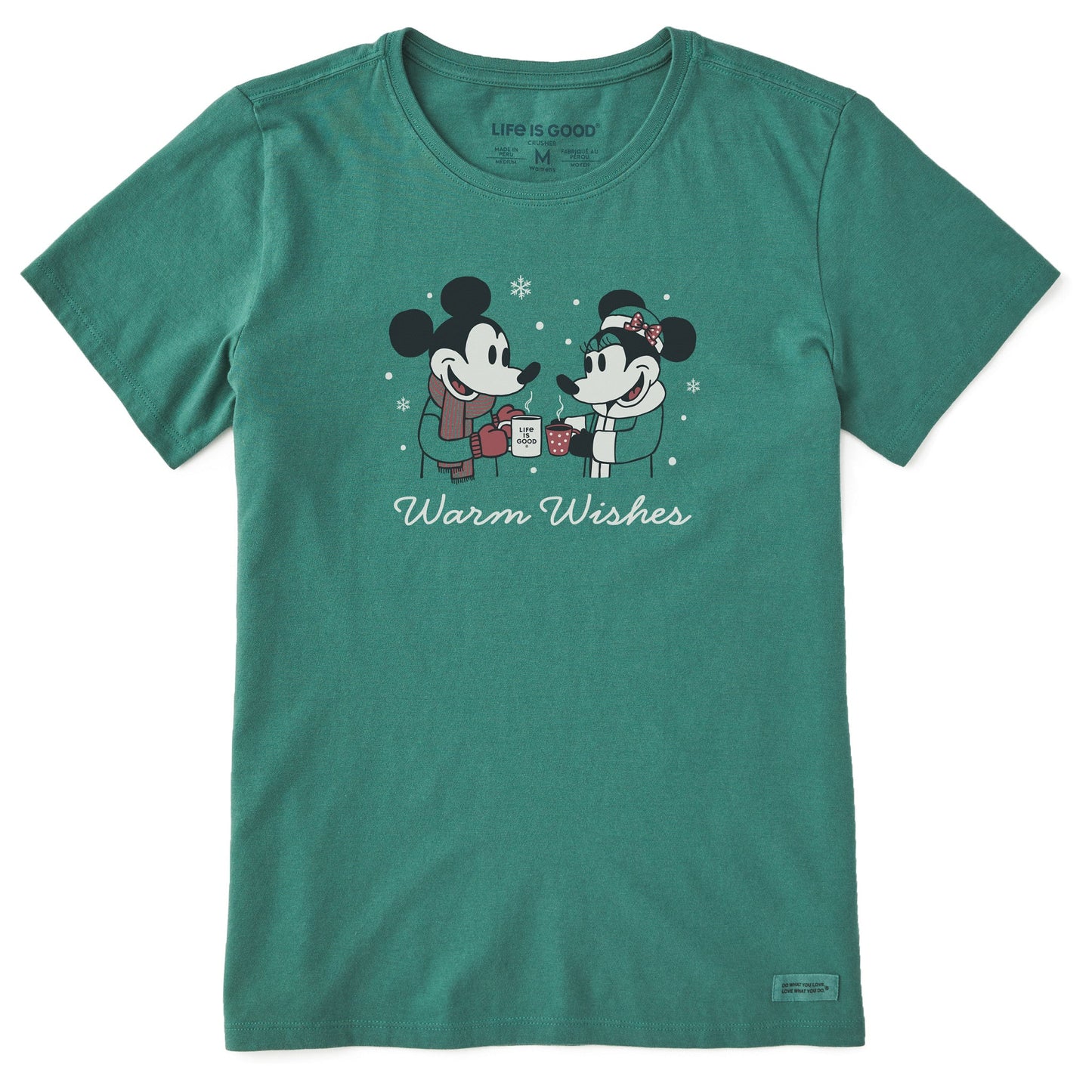 Women's Warm Wishes Short Sleeve Crusher Tee