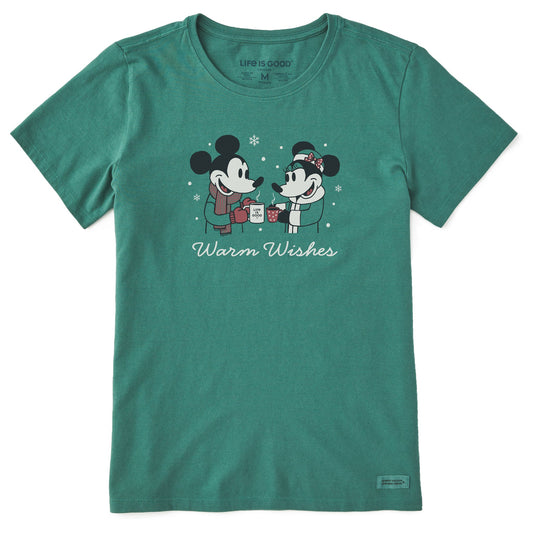 Women's Warm Wishes Short Sleeve Crusher Tee