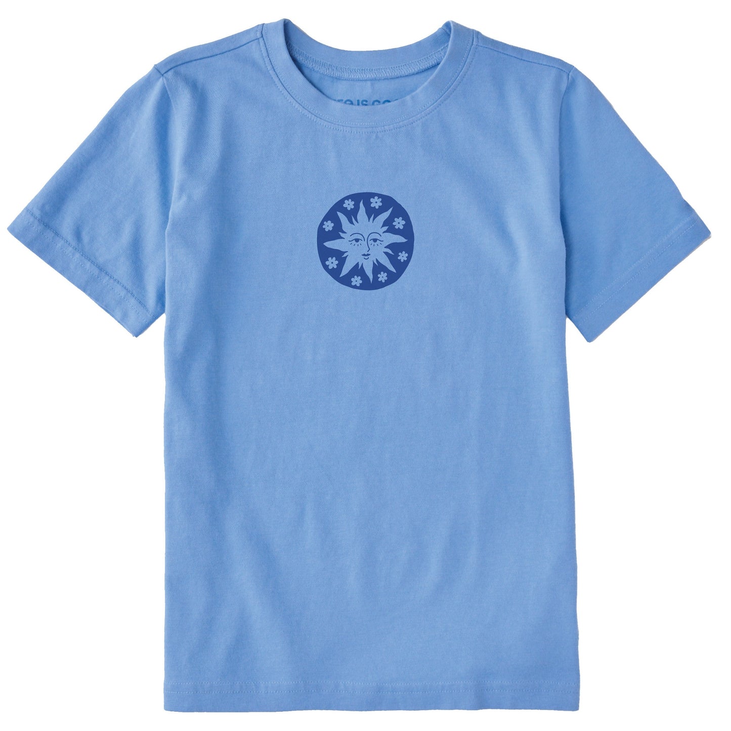 Kids Mini Sun Face Short Sleeve Crusher Tee