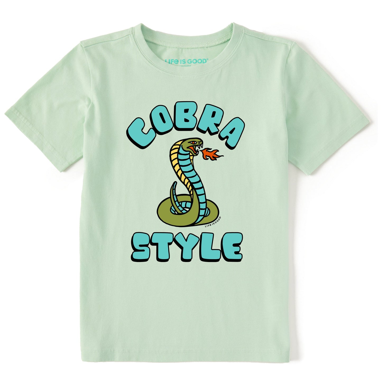 Kids Cobra Style Short Sleeve Crusher Tee