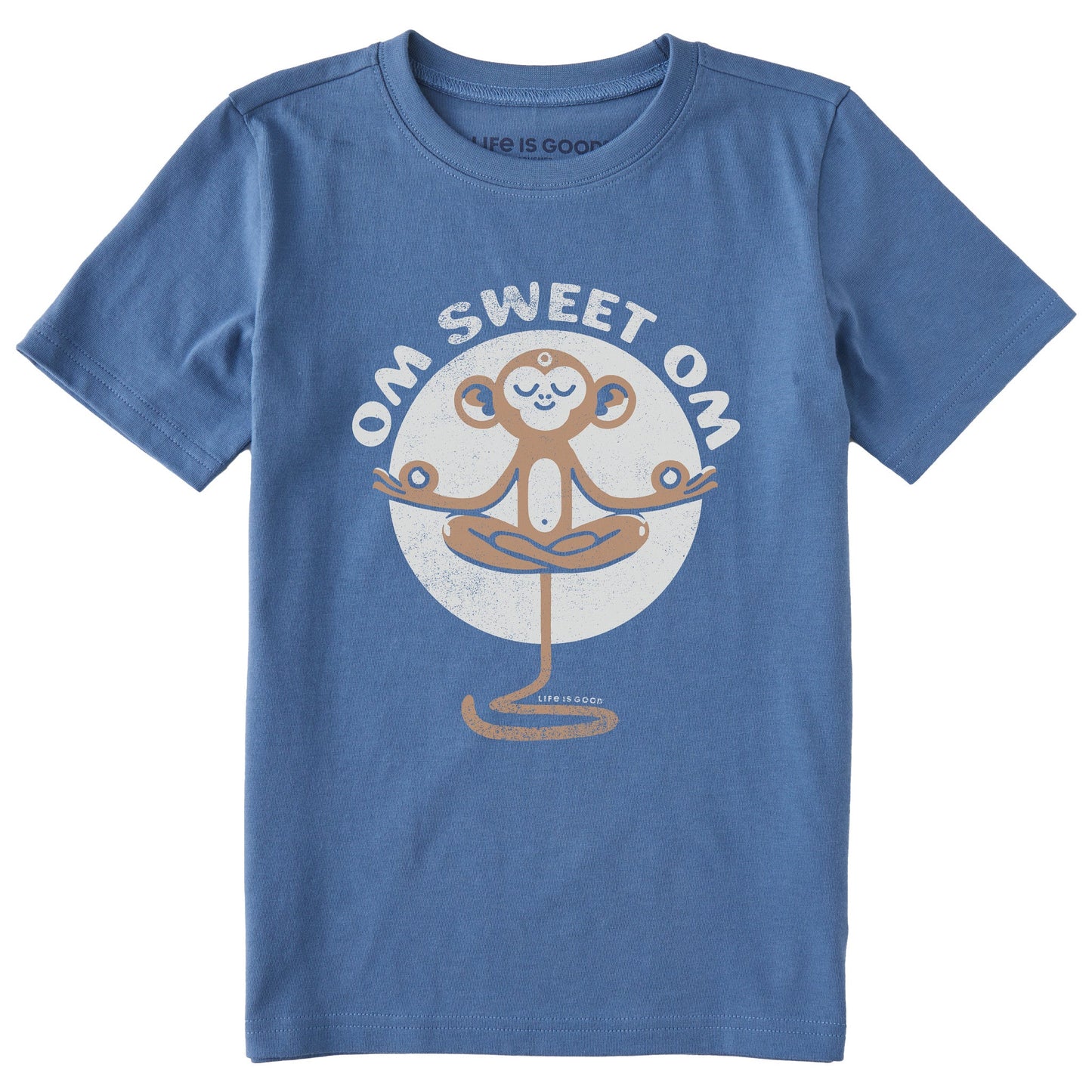 Kids Om Sweet Om Short Sleeve Crusher Tee