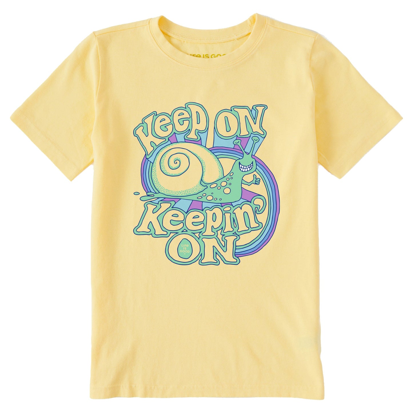 Kids Keep On Keepin' On Short Sleeve Crusher Tee