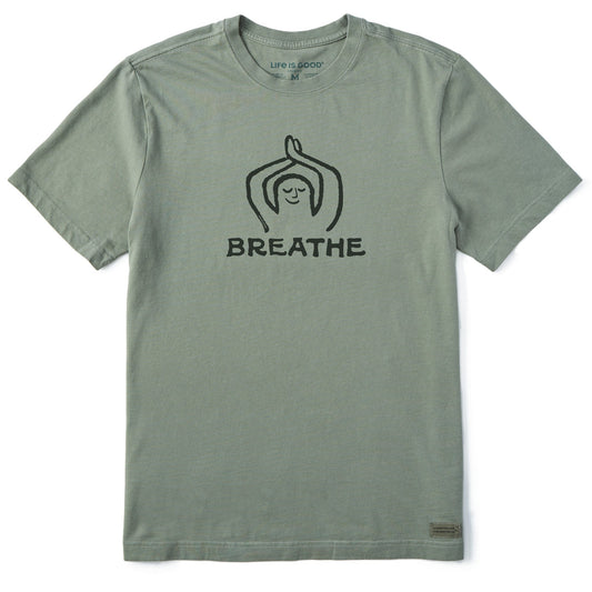 Men's Breathe Yogi Short Sleeve Crusher Tee