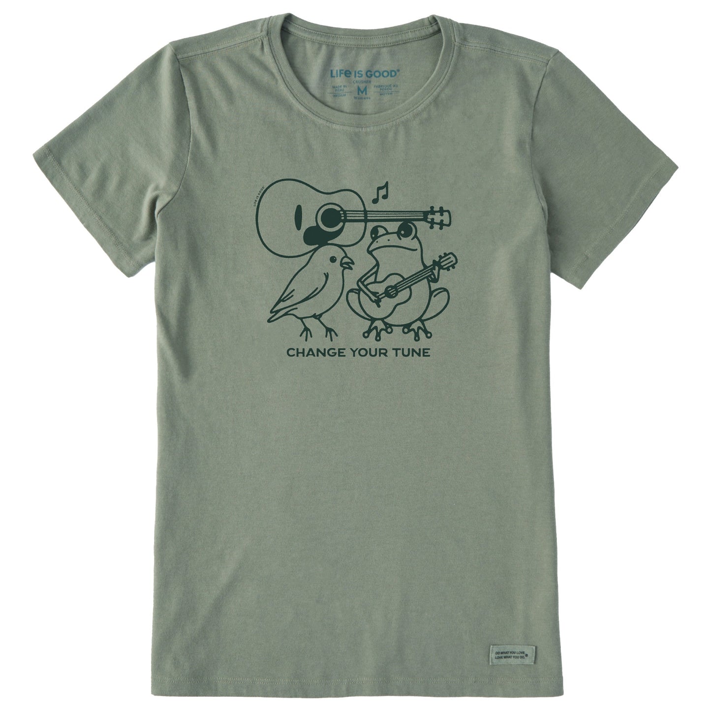 Women's Change Your Tune Short Sleeve Crusher Tee