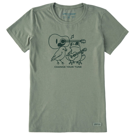 Women's Change Your Tune Short Sleeve Crusher Tee