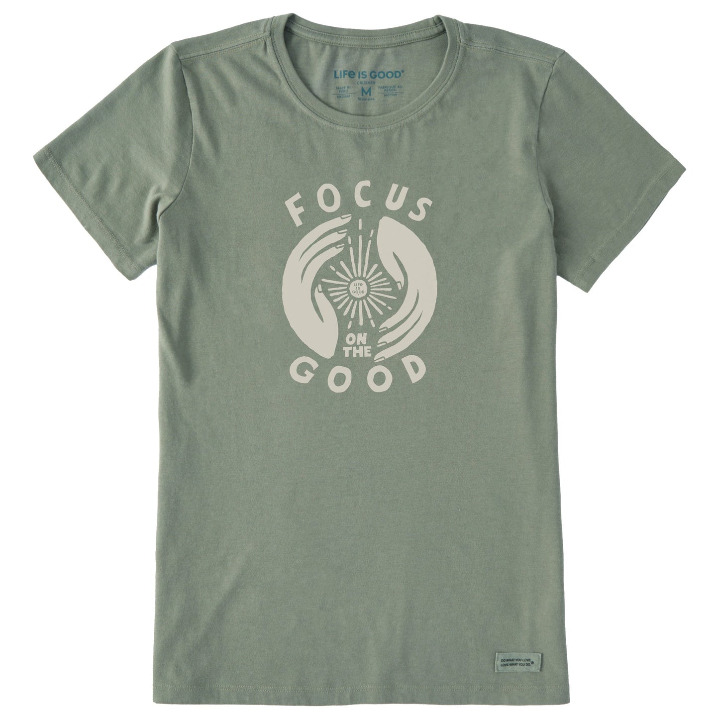 Women's Focus on the Good Hands Short Sleeve Crusher Tee