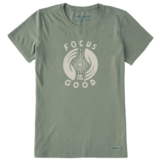 Women's Focus on the Good Hands Short Sleeve Crusher Tee