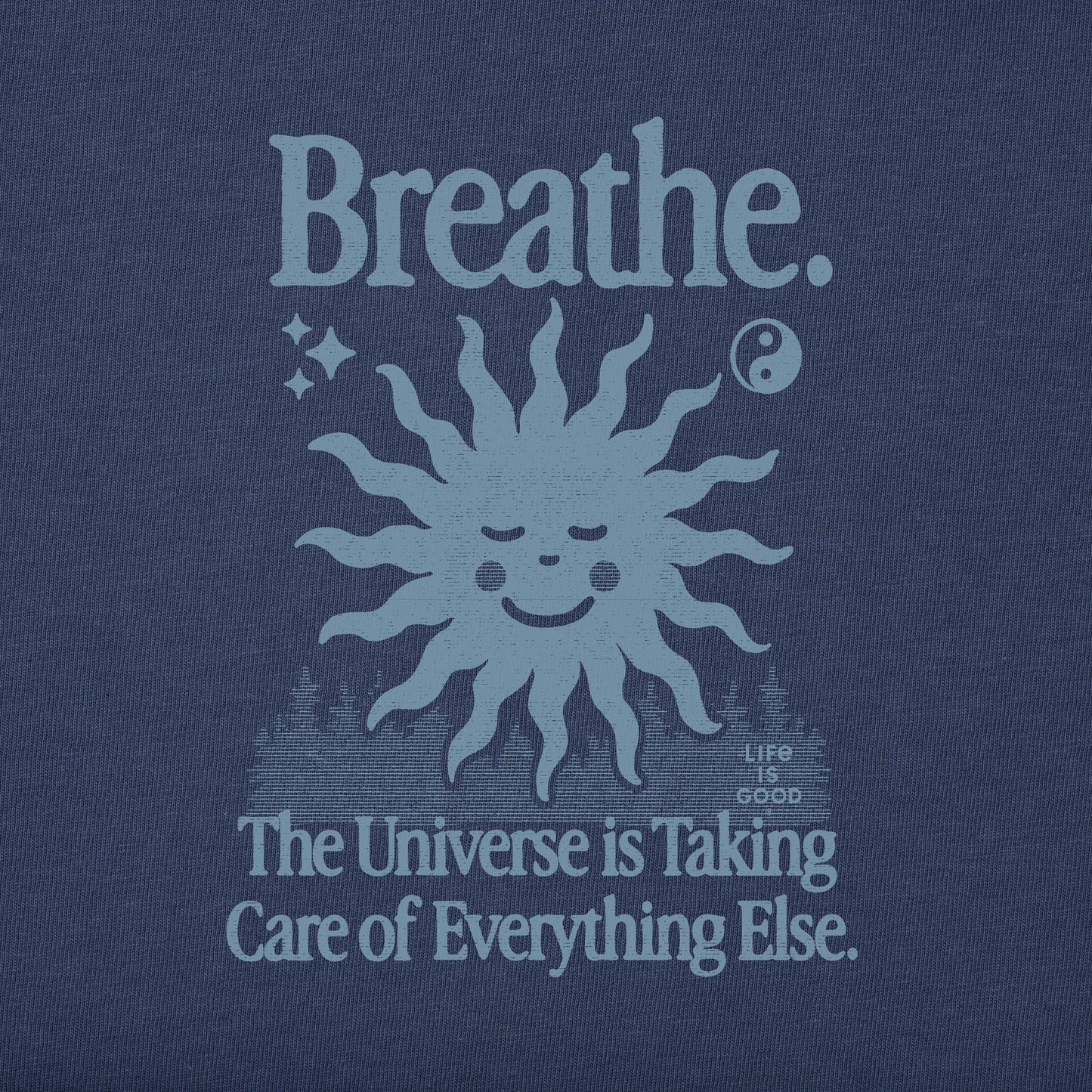 Men's Breathe Universe Sun Short Sleeve Crusher Tee