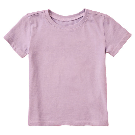 Toddler Solid Short Sleeve Crusher Tee