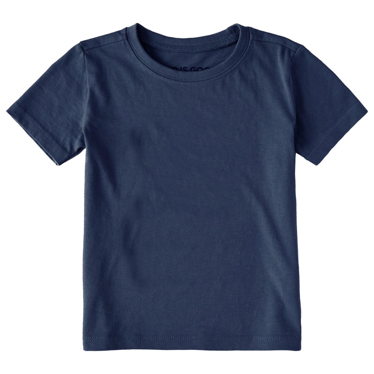 Toddler Solid Short Sleeve Crusher Tee