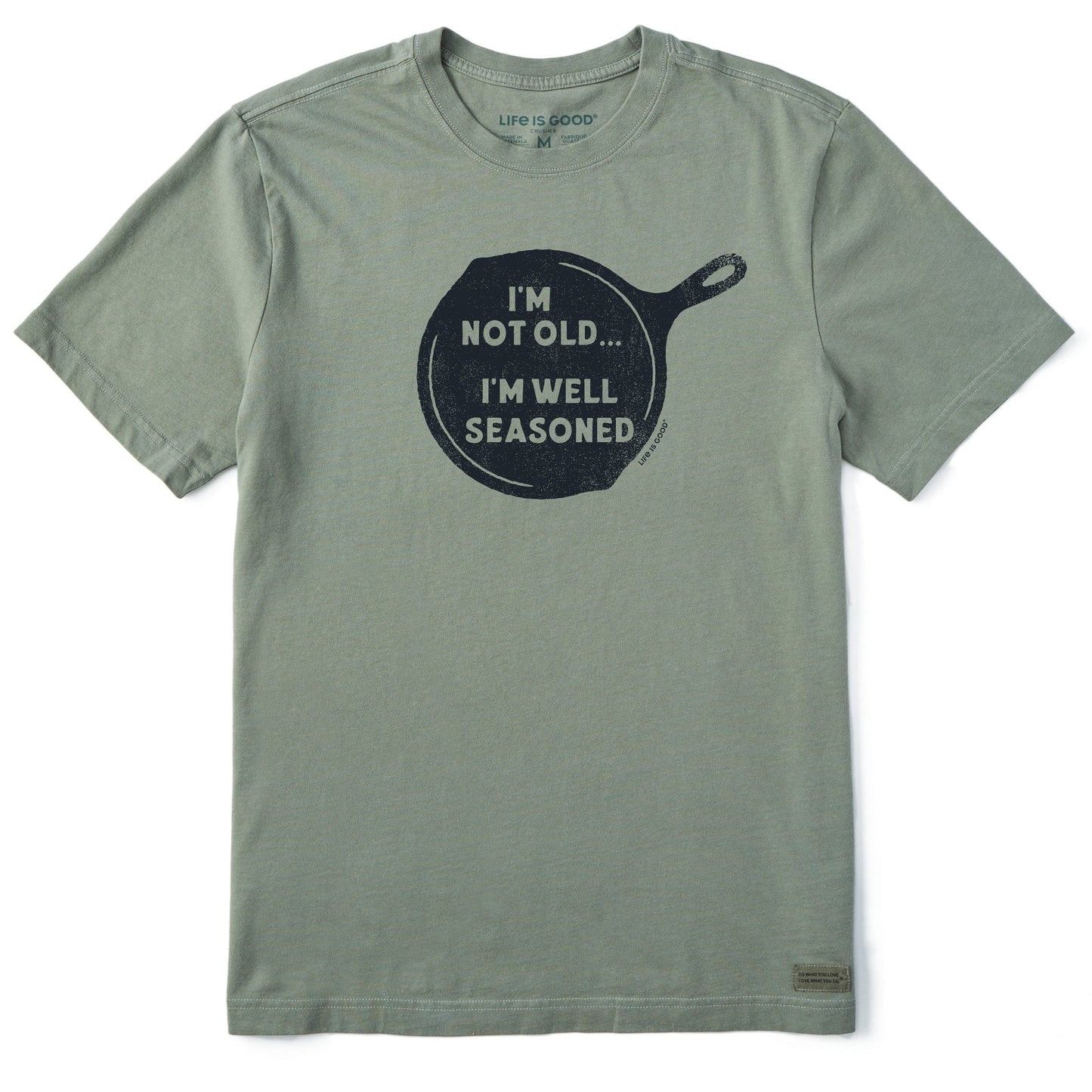 Men's I'm Not Old I'm Well Seasoned Short Sleeve Crusher Tee
