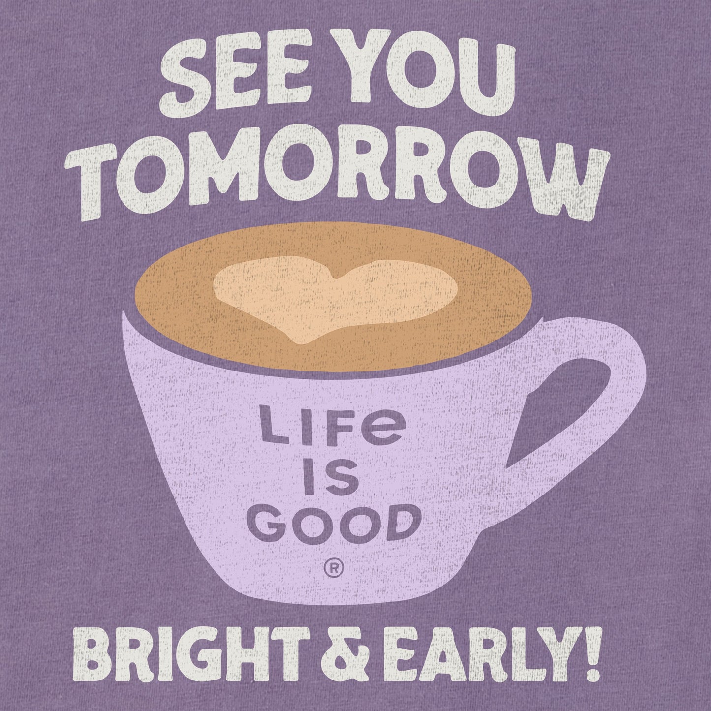 Women's See You Tomorrow Bright & Early Short Sleeve Crusher Tee