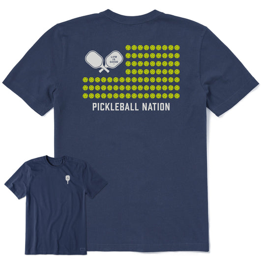 Men's Pickleball Nation Short Sleeve Tee