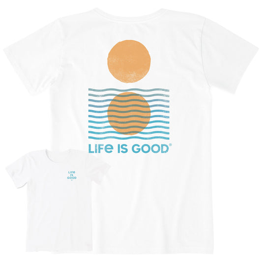 Women's Sun Stripes Short Sleeve Tee