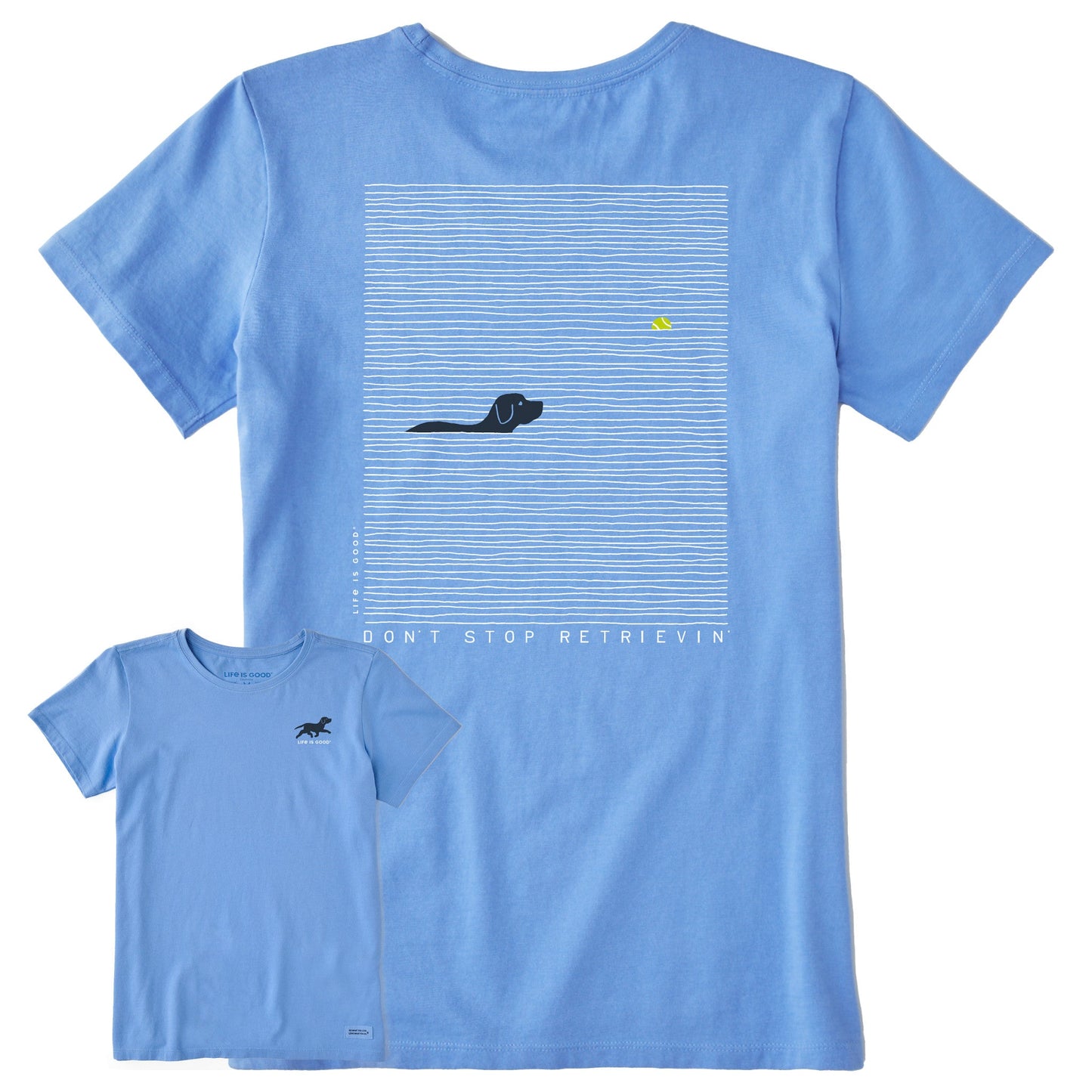 Women's Black Lab Retrievin' Short Sleeve Tee