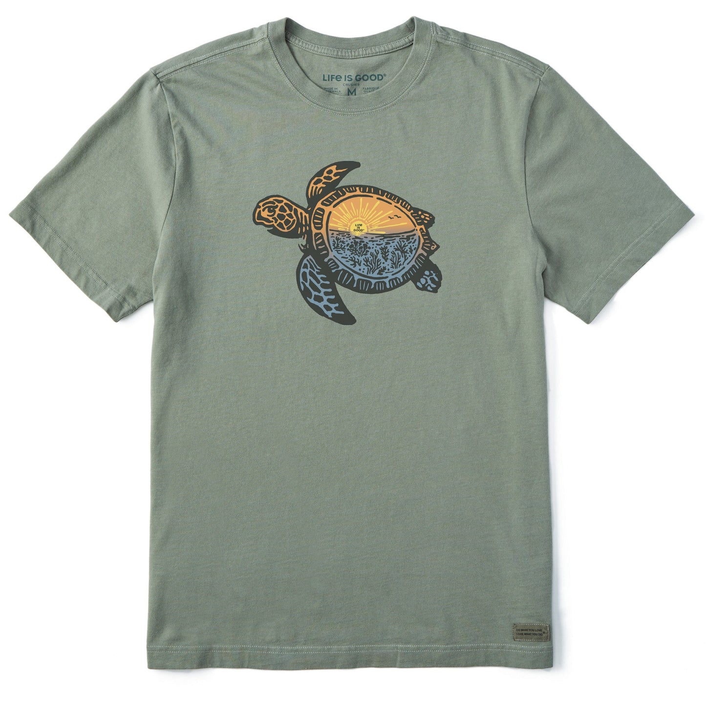 Men's Beach Turtle Sealife Short Sleeve Tee