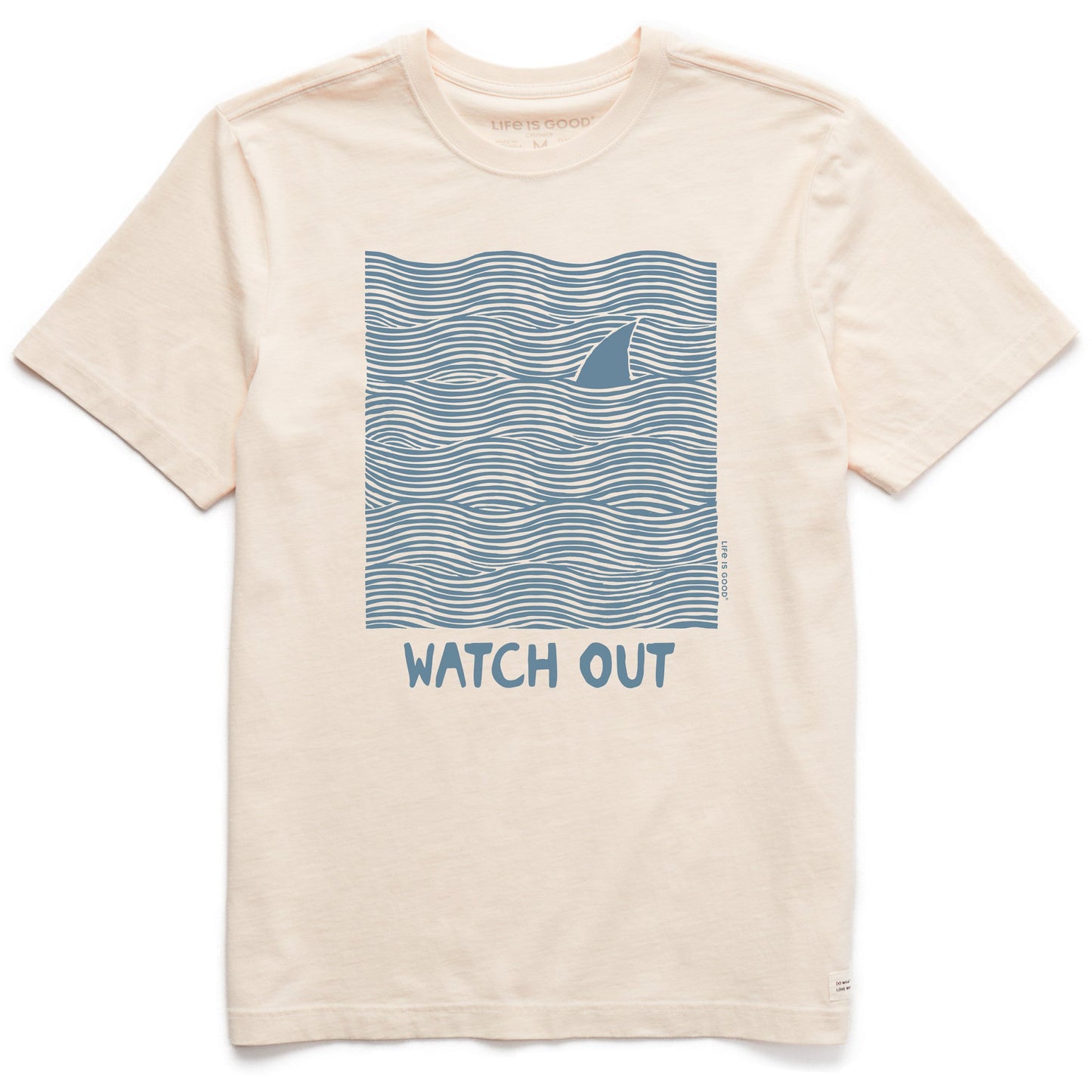 Men's Watch Out Short Sleeve Crusher Tee