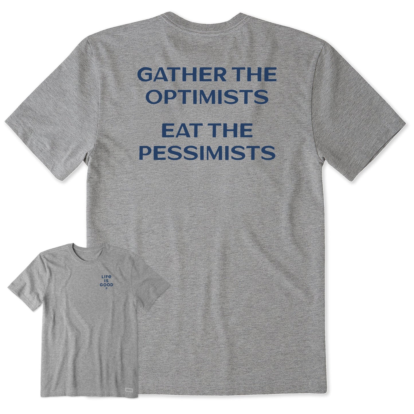 Men's Bert's Gather the Optimists Short Sleeve Crusher Tee