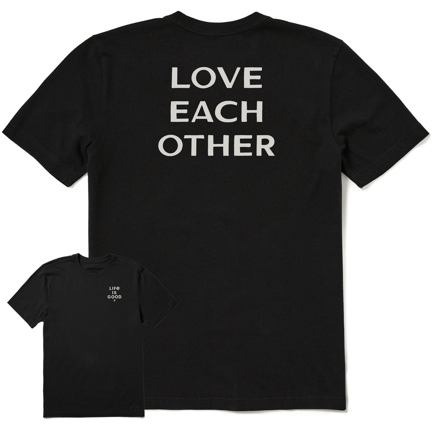 Men's Bert's Love Each Other Short Sleeve Crusher Tee