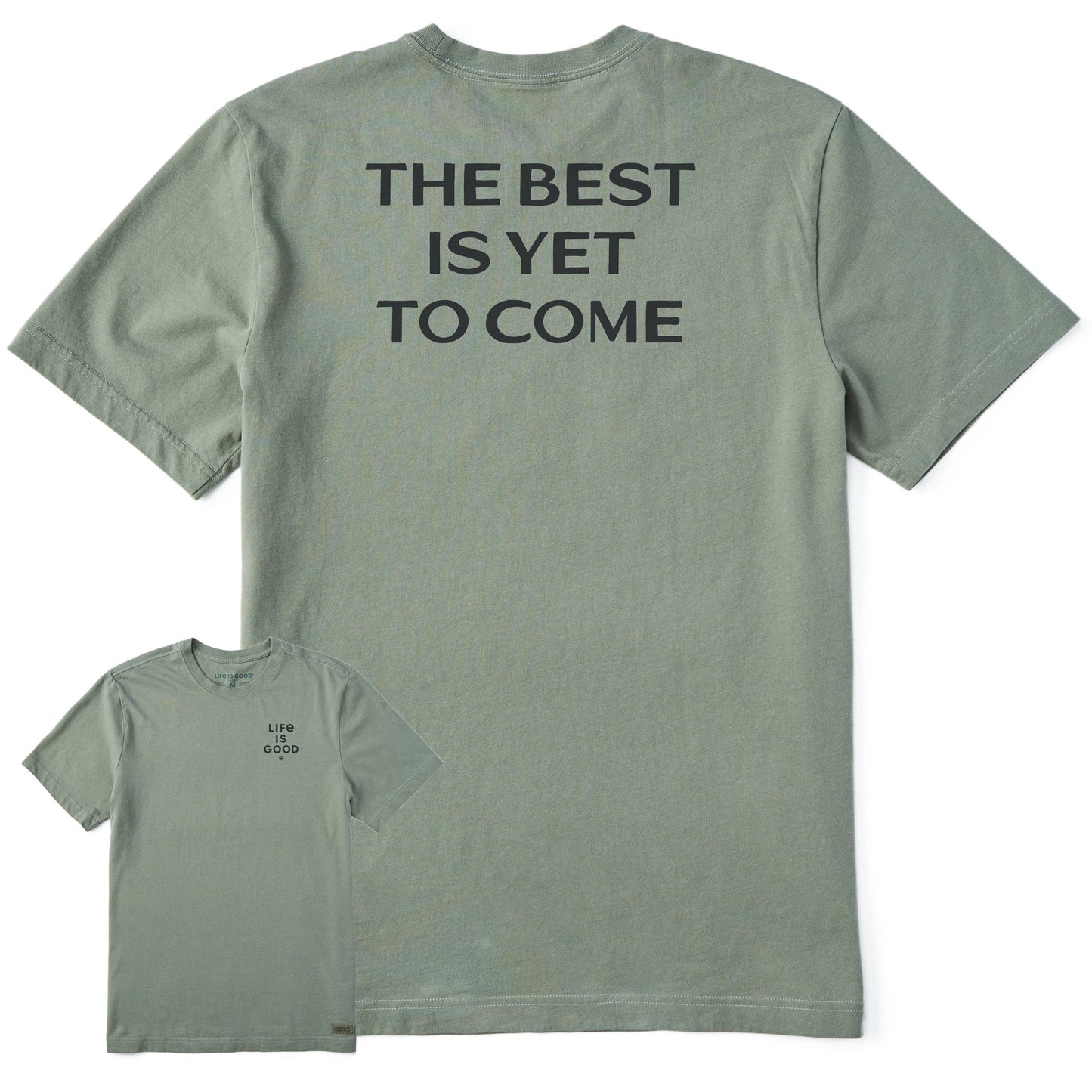 Men's Bert's Best is Yet to Come Short Sleeve Crusher Tee