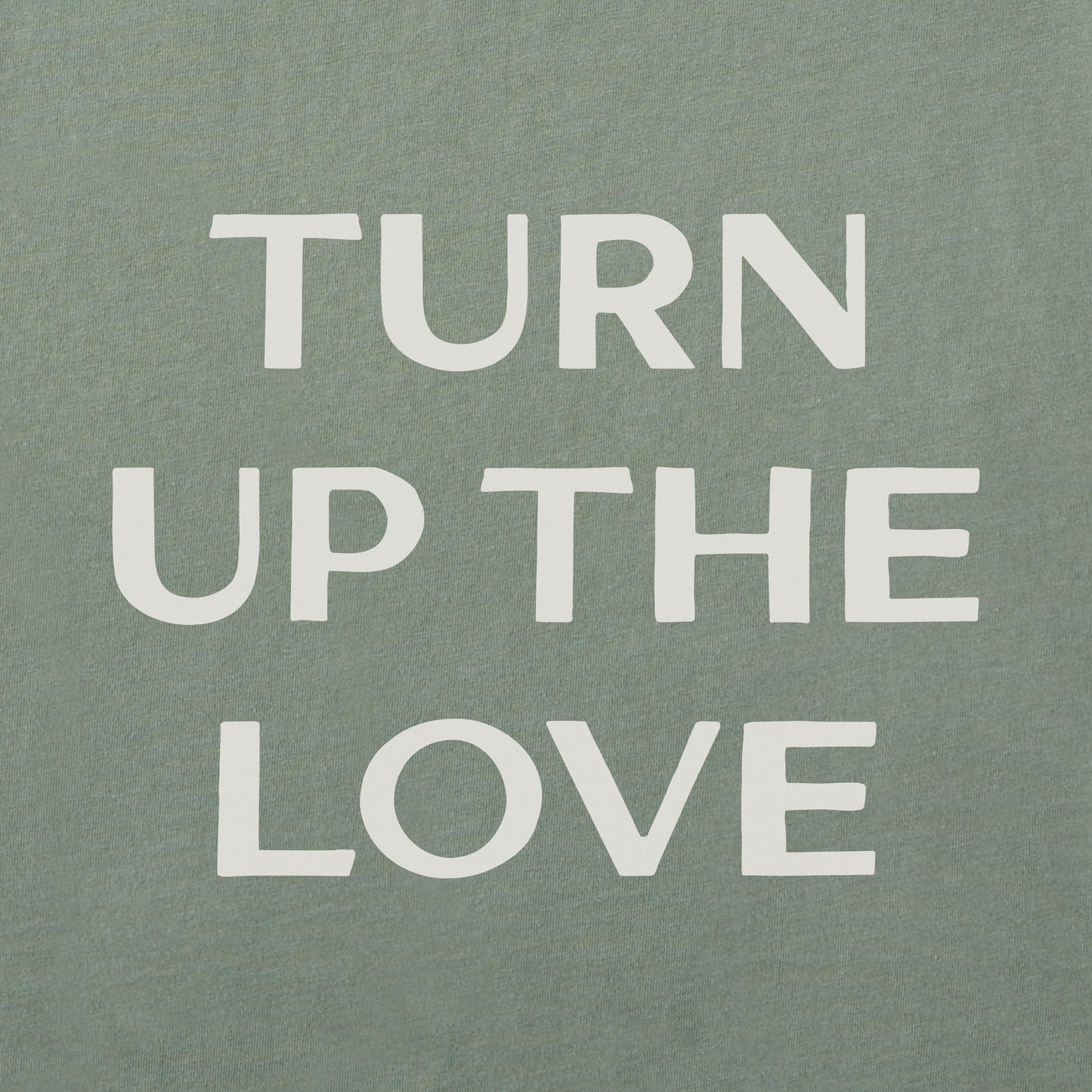 Men's Bert's Turn up the Love Short Sleeve Crusher Tee