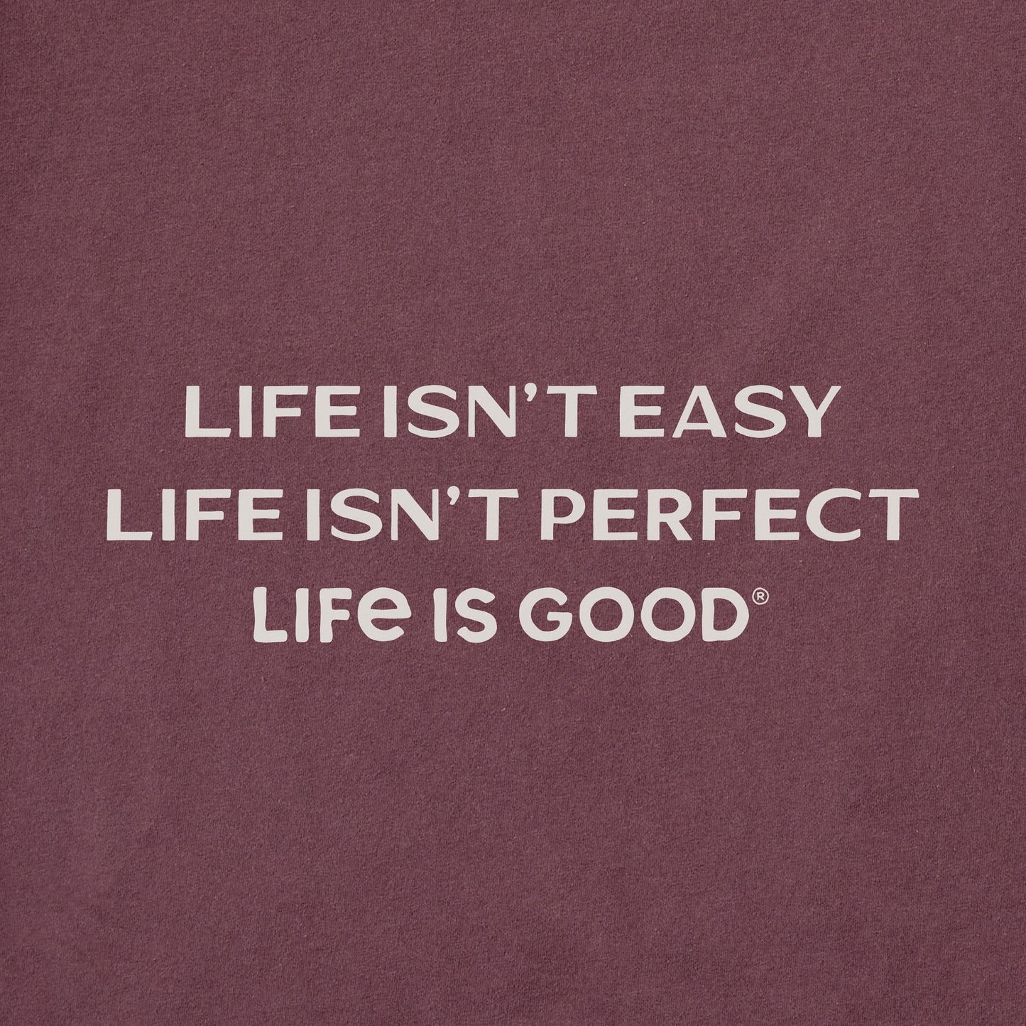 Men's Bert's Life isn't Easy Short Sleeve Crusher Tee