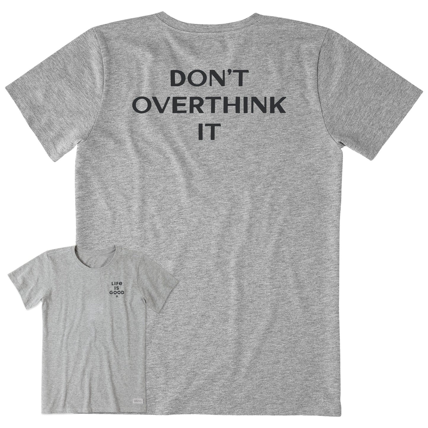 Women's Bert's Don't Overthink It Short Sleeve Crusher Tee