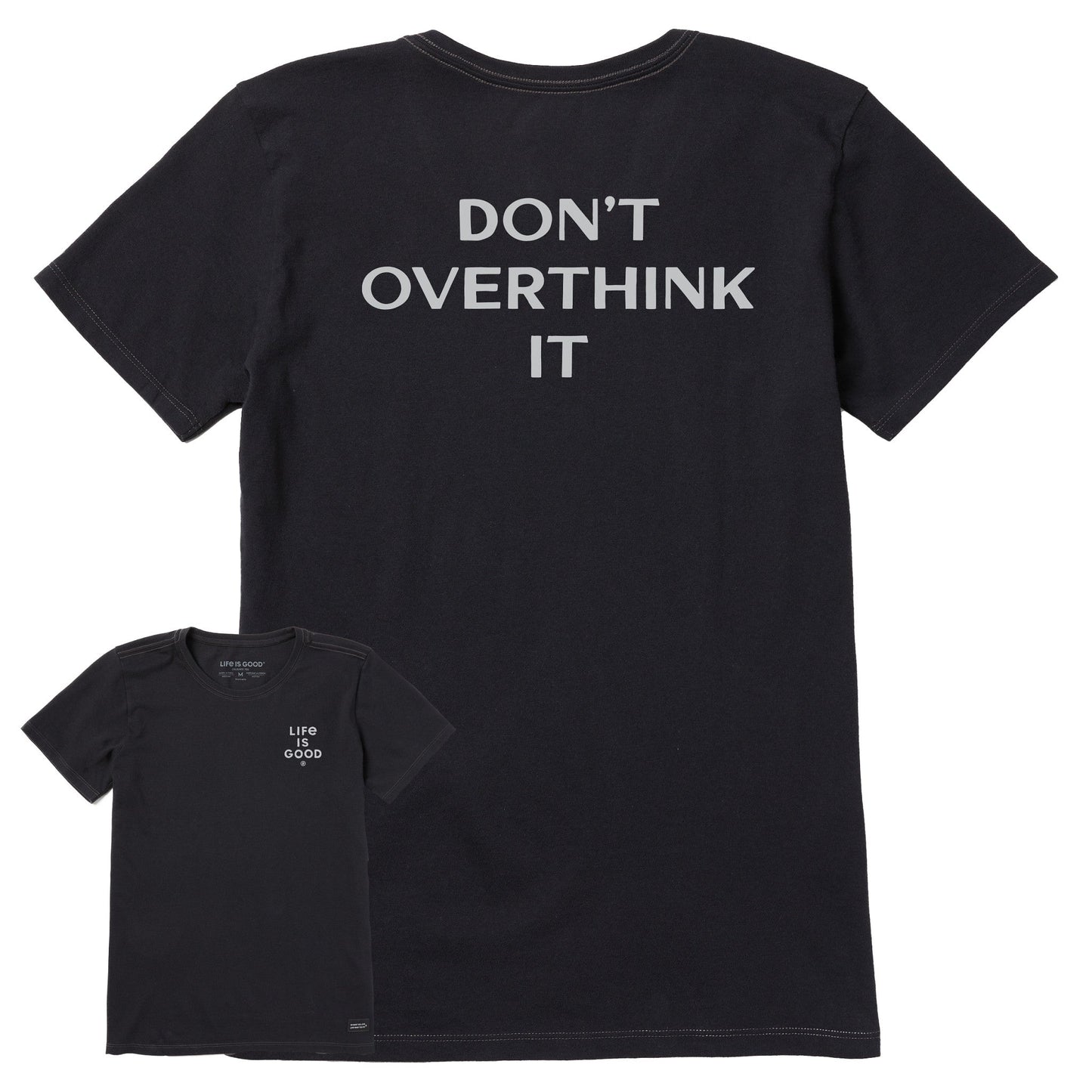 Women's Bert's Don't Overthink It Short Sleeve Crusher Tee