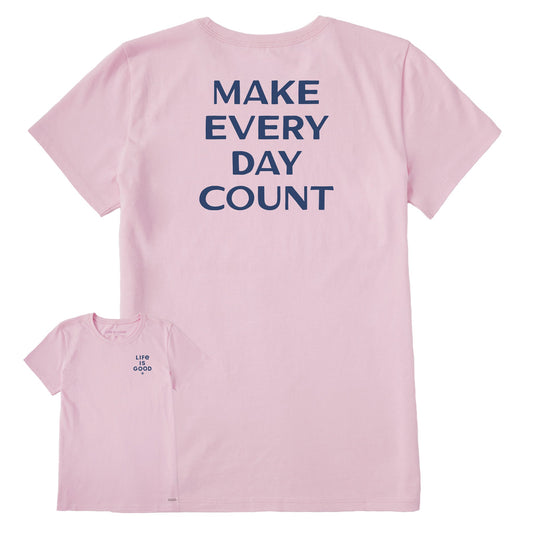 Women's Bert's Make Every Day Count Short Sleeve Crusher Tee