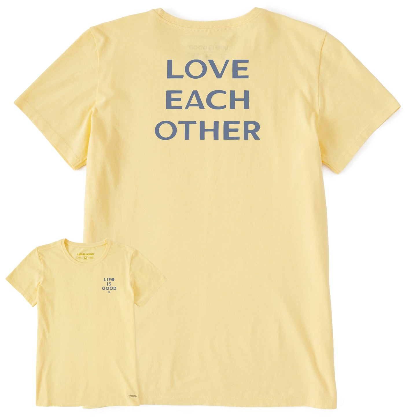 Women's Bert's Love Each Other Short Sleeve Crusher Tee