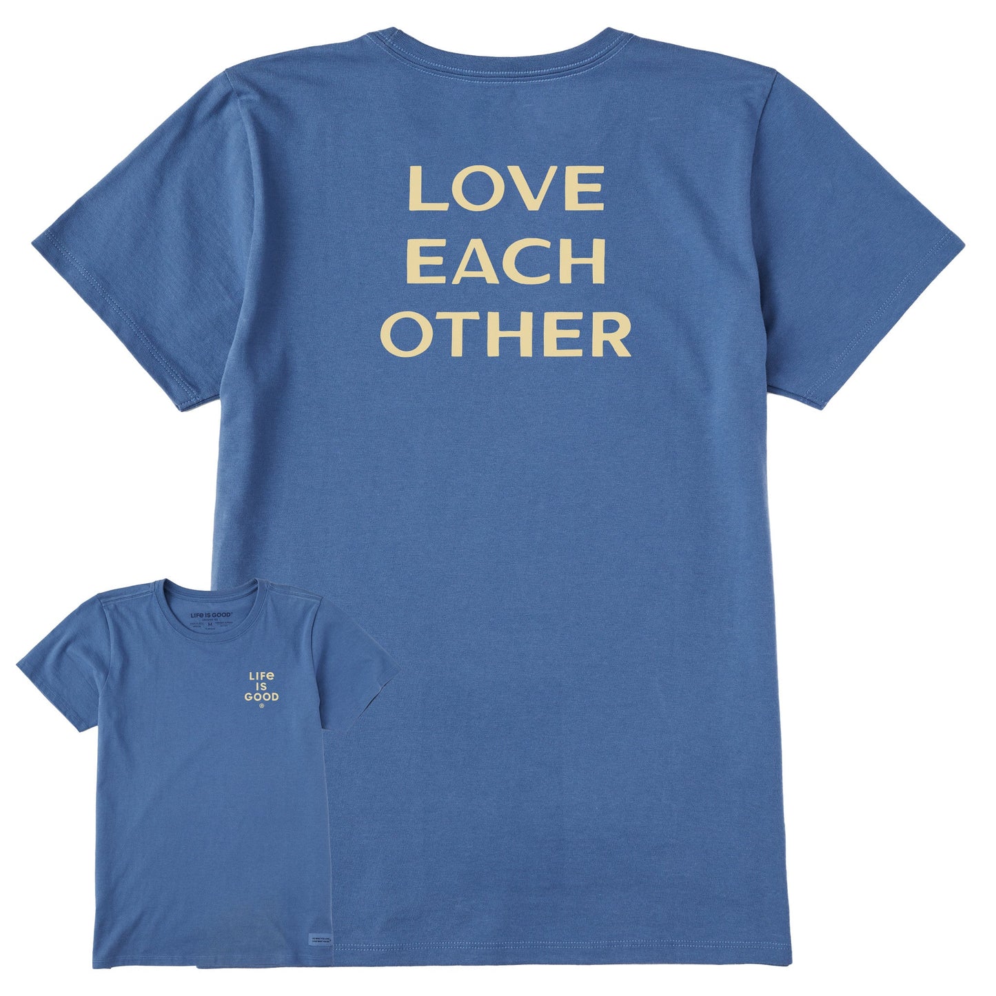 Women's Bert's Love Each Other Short Sleeve Crusher Tee