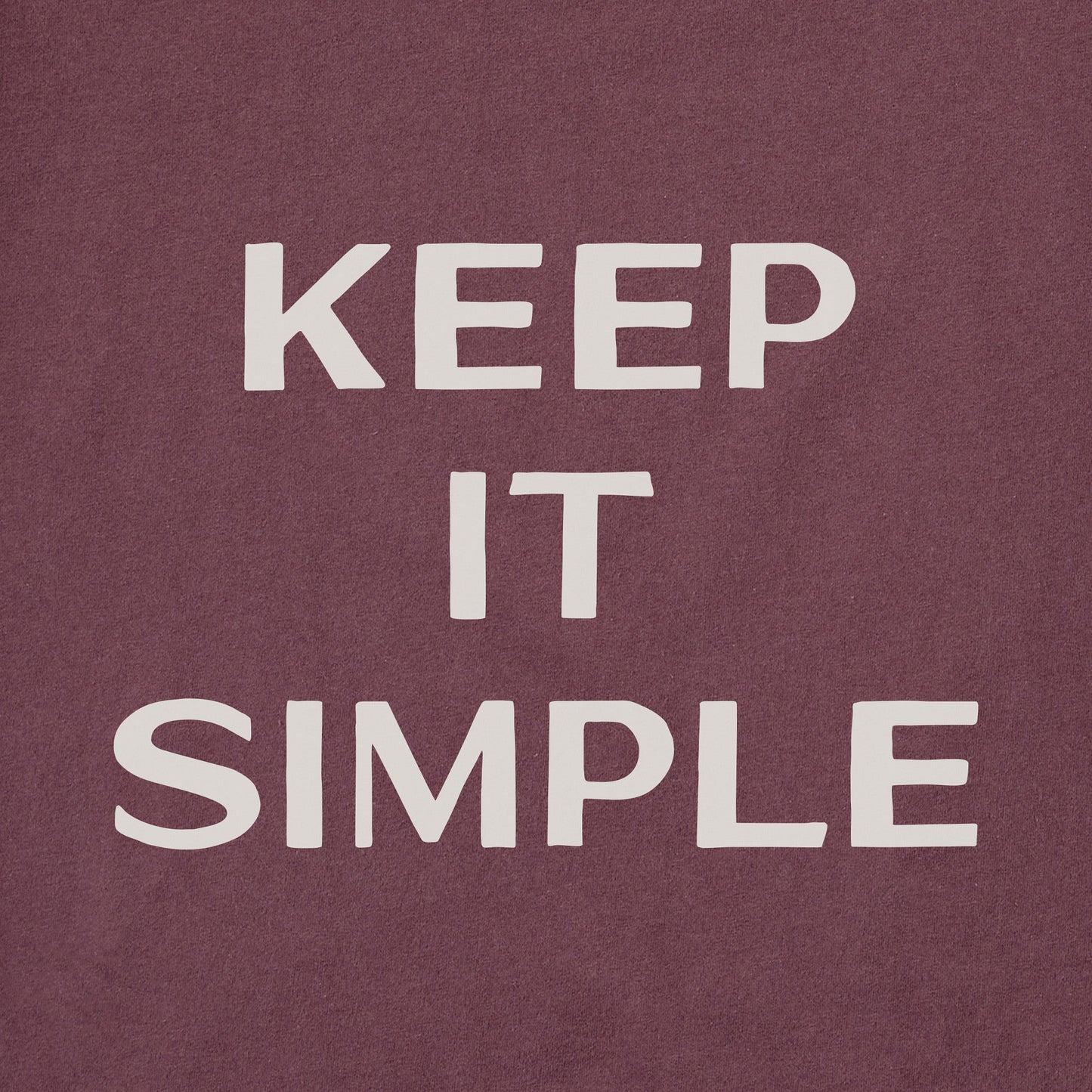 Women's Bert's Keep it Simple Short Sleeve Crusher Tee