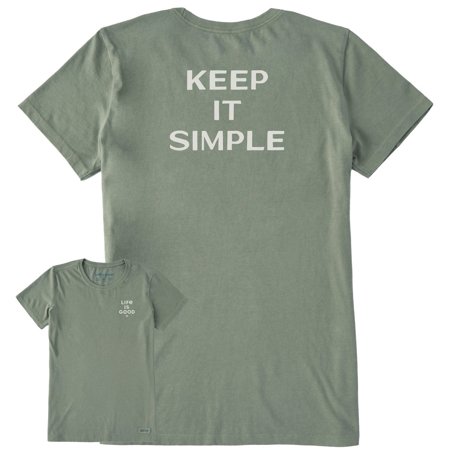 Women's Bert's Keep it Simple Short Sleeve Crusher Tee