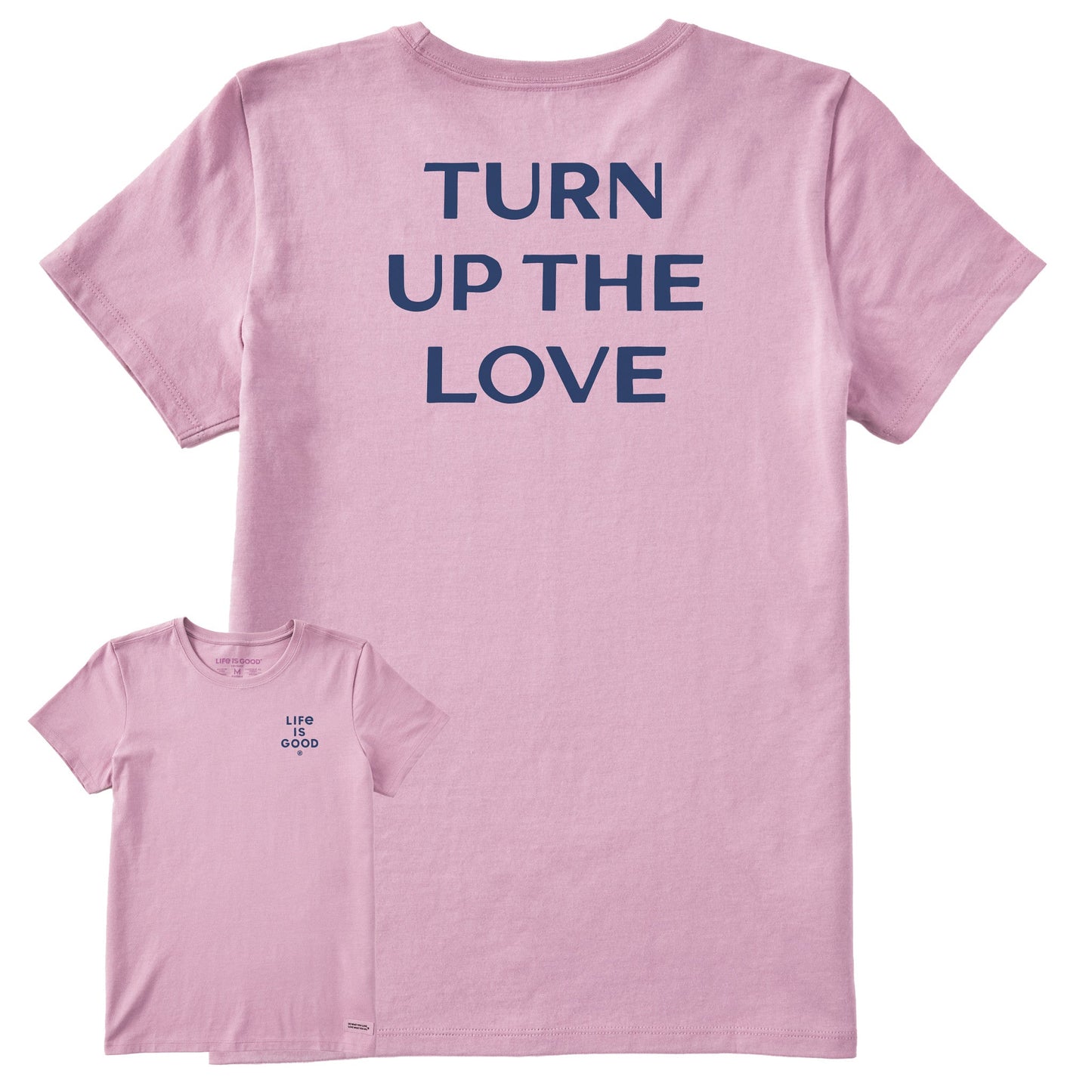 Women's Bert's Turn up the Love Short Sleeve Crusher Tee