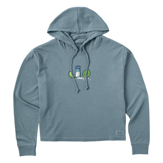 Women's Salt and Lime Crusher Boxy Hoodie
