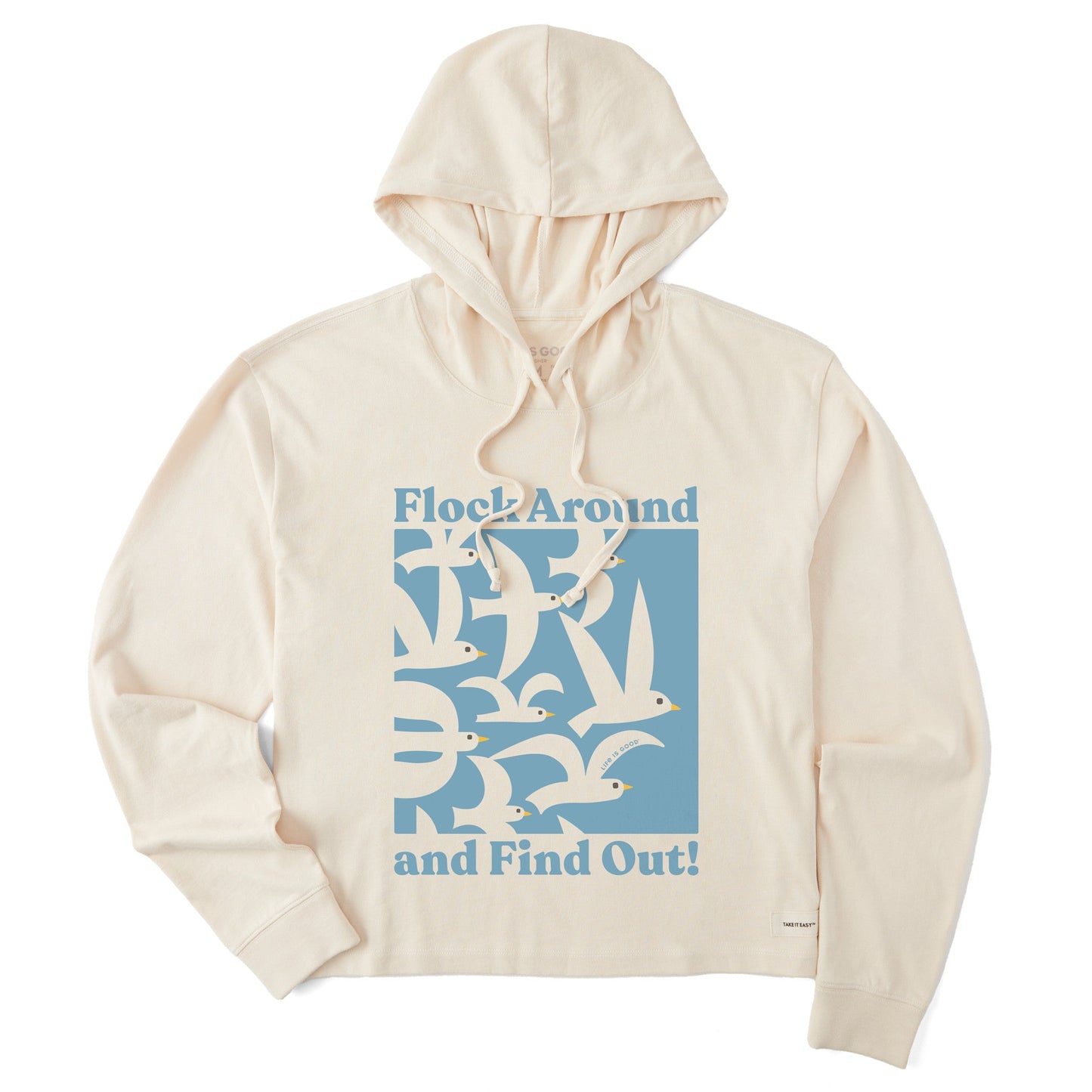 Women's Flock Around and Find Out Crusher Boxy Hoodie