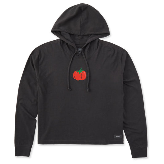 Women's Tomato Mini Crusher Boxy Hoodie